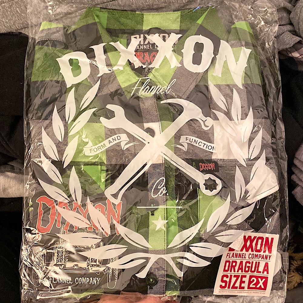 Womens Dixxon Flannel Dragula, 2X NWT in Bag